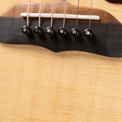 Taylor Legacy 815e Deep Body Jumbo Acoustic/Electric Guitar - Natural with Hardshell Case - Prototype image 16