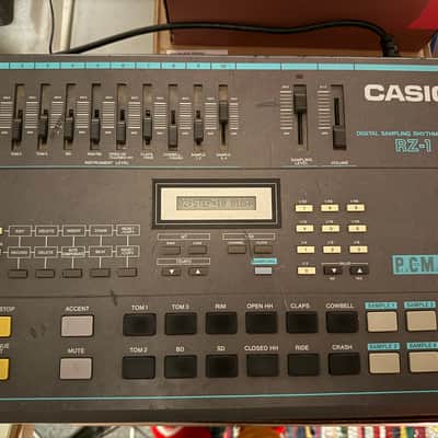 Casio RZ-1 Digital Sampling Rhythm Composer Electronic Drum Machine RZ-1 image 3