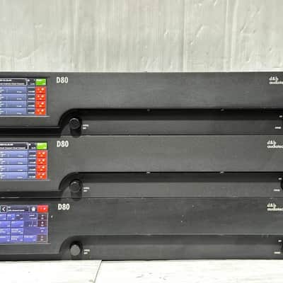 D&B Audiotechnik D80 Power Amp (Lot o 2) (TRUEHEARTSOUND) image 1