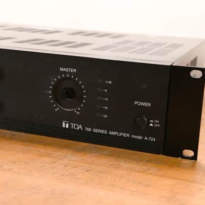 TOA A-724 240-Watt Rackmount Amplifier/Mixer CG010C0 image 2
