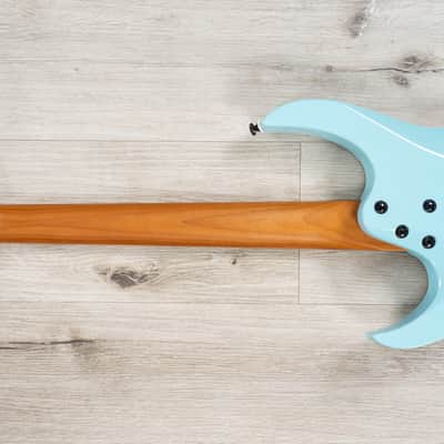 Balaguer Select Diablo Retro 27-Fret Guitar, Roasted Maple Fretboard, Hardtail, Cerulean Blue image 7