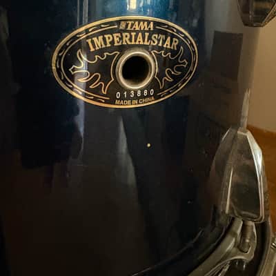 Tama Imperialstar Shell Pack 12/13/16/22 - Mid-2000s - Midnight Blue image 2