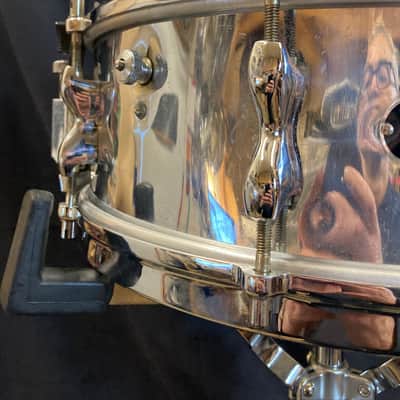 John Grey - 5x14" Autocrat Metal Snare Drum, Modified 1970's - Chrome over Steel image 5