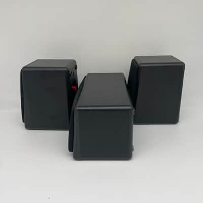 (3) Sound Dynamics Surround Satellite Speakers Canada Bookshelf Black *TESTED image 7