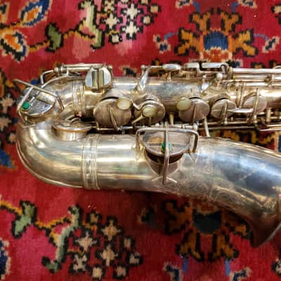 1914 Frank Holton Alto Saxophone - 22XXX image 3