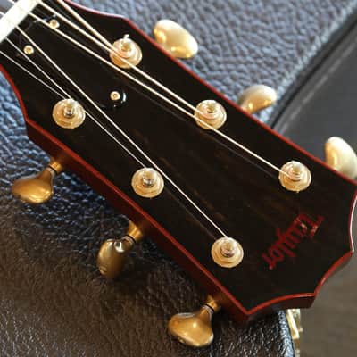 MINTY! 2019 Taylor Custom Grand Orchestra Grade-A Koa Acoustic/ Electric Guitar Shaded Edge Burst + OHSC (5906) image 11