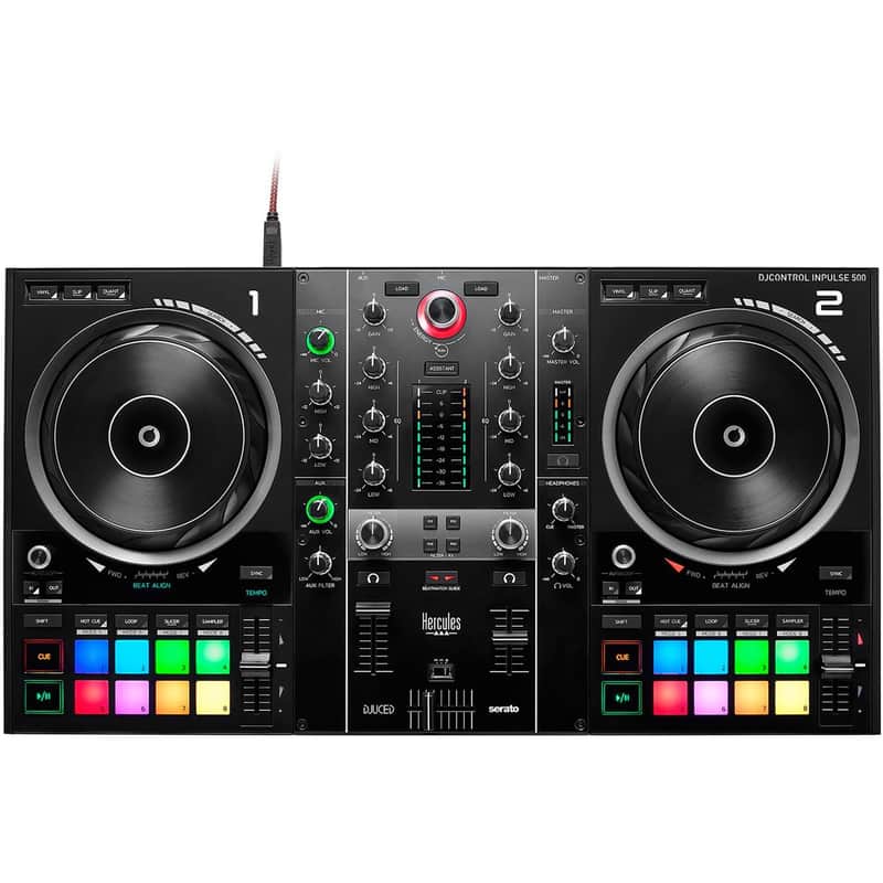 Hercules DJControl Inpulse 500 2-channel DJ Controller (B-Stock) image 1