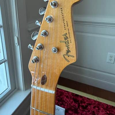 2024 Fender Custom Shop ‘54 Stratocaster 70th Anniversary Limited 2 Color Sunburst image 8