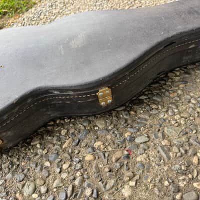 1960s Gibson SG Case - Black Tolex Marigold Lining Standard Junior Special image 12