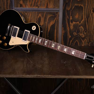 Gibson Custom 1957 Les Paul Standard All Ebony Murphy Lab Light Aged image 11