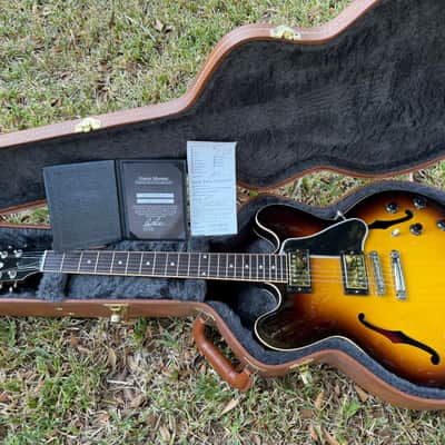 Gibson Memphis ES-335 Dot Vintage Sunburst 2013 image 11