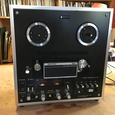 SONY TC-640 reel-to-reel tape machine from 1971—1/4 track stereo—7.5/3.75ips—7inch—SOS & echo image 1