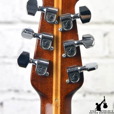1975 Ovation 1112 Balladeer Acoustic Sunburst image 7
