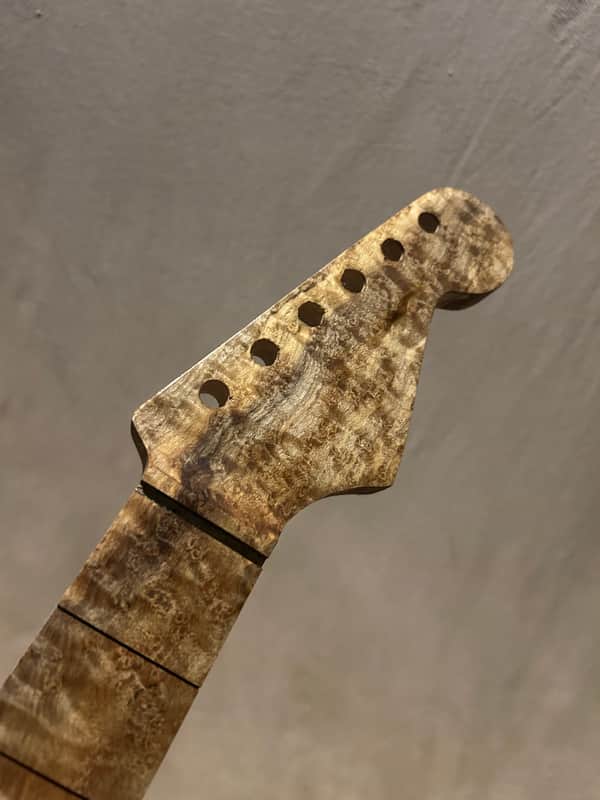 BADA$$ BIRDSEYE MAPLE STRAT GUITAR NECK FITS FENDER WARMOTH image 1