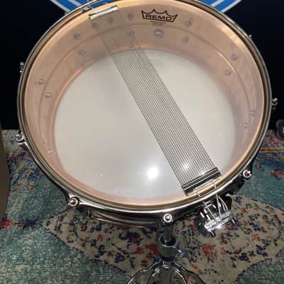 Tama - 5.5x14" Hammered Bronze Snare Drum 2000s image 17
