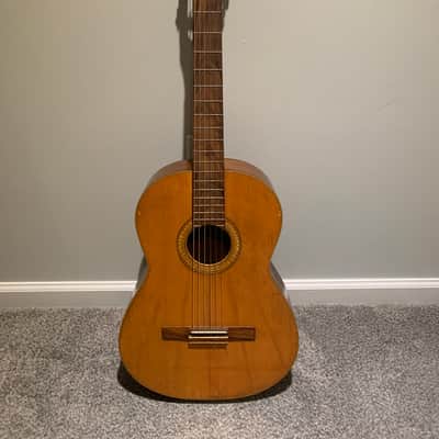 Vintage Zen-On Zenon classical Guitar Model 900 Japan & Case image 1