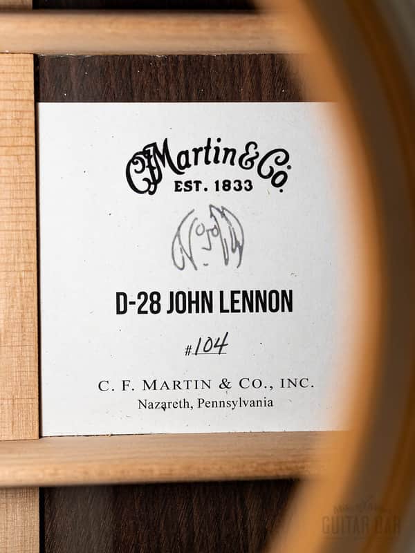 Martin D-28 John Lennon Sitka Spruce / Rosewood Dreadnought (2015 - 2018) image 3