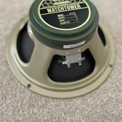 Celestion G12M Greenback 12" 25-Watt 8ohm Guitar Amp Speaker 2020s - White image 1