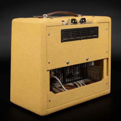 EC Vibro Champ Eric Clapton Signature - Tweed | USA Custom Handwired 5 Watt 1x8'' Guitar Tube Combo Amp Tremolo Power Attenuator image 11