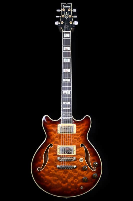 Ibanez AM200-AV Artstar from 1988 in Antique Violin with Case image 1