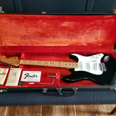 1974 Fender Stratocaster Electric Guitar with OHSC and Case Candy image 23