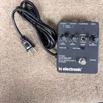 TC Electronic Stereo Chorus + Pitch Modulator & Flanger 1991 - 2016 - Black image 1