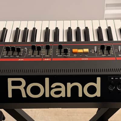 Roland Juno-6 61-Key Polyphonic Synthesizer 1982 - 1984 (w/ Tubbutec Juno-66 Midi Upgrade) image 7