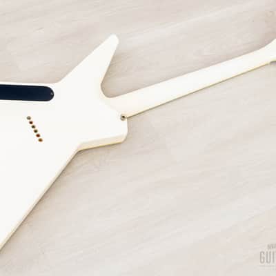 1985 Fernandes X-1 Neck Through Explorer Vintage Guitar White