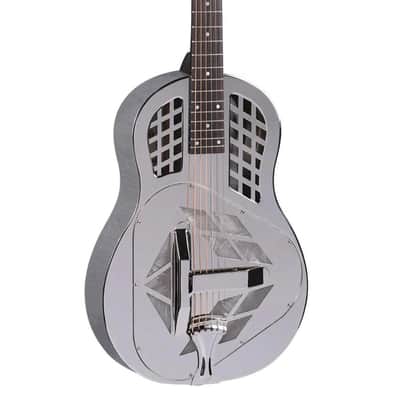 Regal RC-51 Nickel Plated Brass Tricone Resophonic Guitar image 1