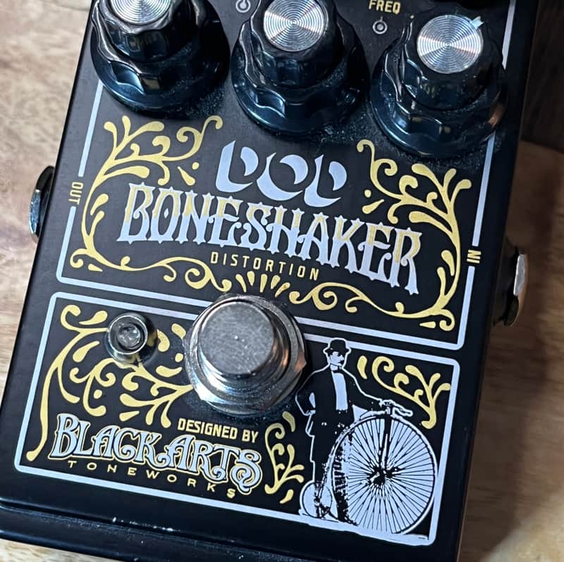 DOD Boneshaker Signature Designer Distortion 2010s - Black/Graphic image 1