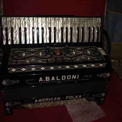A. Baldoni American Polka Accordion Hand Crafted by Alfonso Baldoni in 1985 image 2