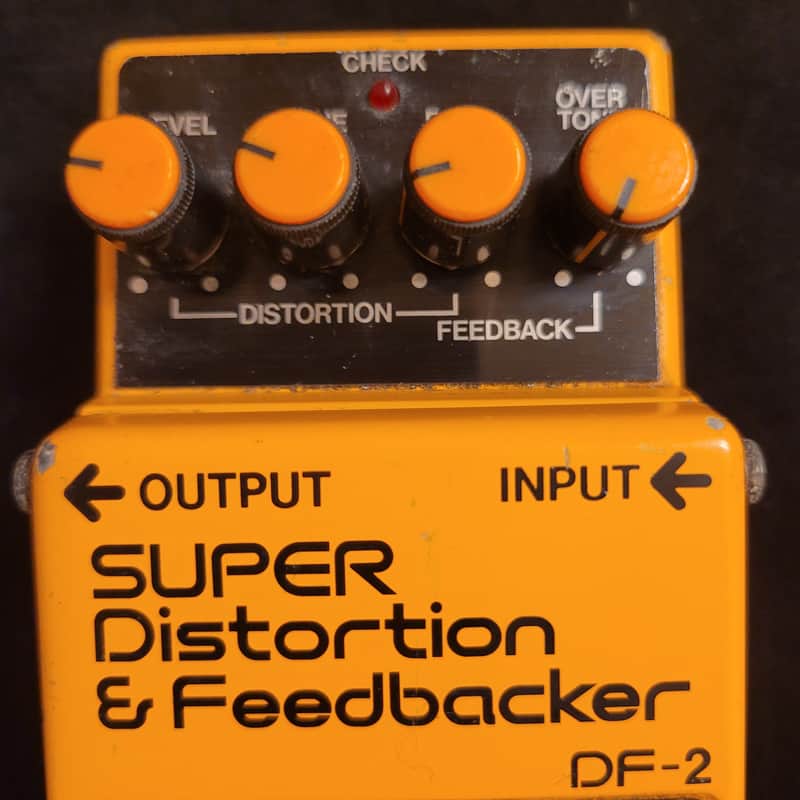 Boss DF-2 Super Distortion & Feedbacker 1984 (Made in Japan) Rare Pre-Lawsuit Name image 1