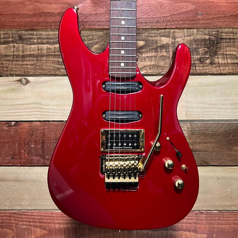 1990s Kramer Pacer Custom II Candy Apple Red (Refinish)