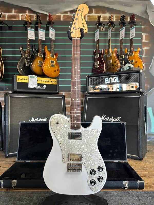Fender Chris Shiflett Telecaster Deluxe Arctic White 2012 Electric Guitar
