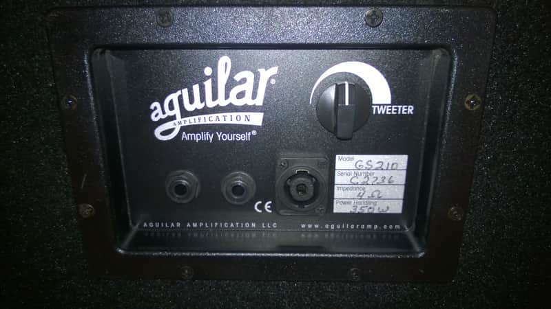 Aguilar GS-210 Bass Cab 350watt | Reverb