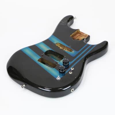 1982 Kramer Pacer Series Special Bent Pipes Graphic Vintage Original Electric Guitar Body Extra Parts image 4