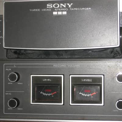 Sony TC-366 Open Reel Tape Recorder w/Cover, Untested, for PARTS/REPAIR image 4