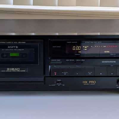 Aiwa AD-F810 3-Head Cassette Deck, Excellent Cosmetics, Intermittent Output Issue image 4