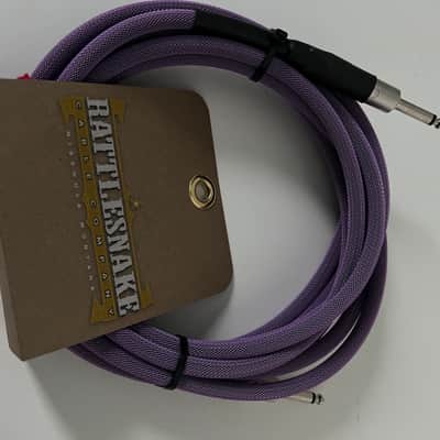20FT STRAIGHT TO STRAIGHT | RATTLESNAKE INSTRUMENT CABLE | PURPLE | 20FT DC-20-ST-PP-S-NN image 4