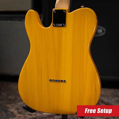 Fender Standard Telecaster Electric Guitar - Butterscotch Blonde image 2