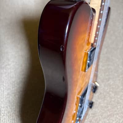 Warmoth Custom Tele Shaped Electric Guitar Vintage Burst image 14