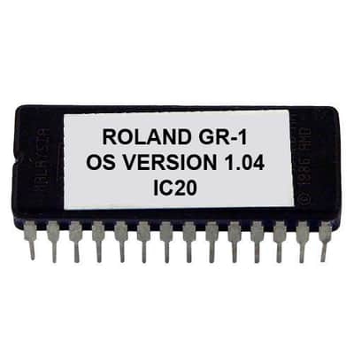 Roland GR-1 Version 1.04 firmware OS update upgrade EPROM GR1 Rom Chip Guitar Synthesizer