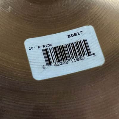 Don’t pay £415!! CLASSIC 20” Zildjian K Ride 2540g image 6