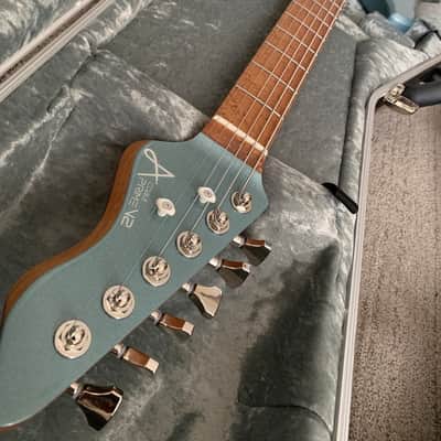 Alpher Instruments Cobia Prime V2 Baritone 2024 - Ice Blue Metallic image 10