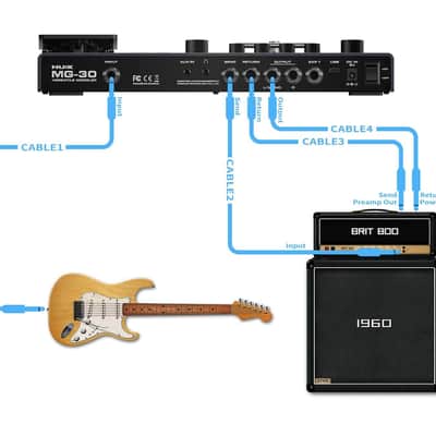 NUX MG-30 Multi-Effects Versatile Modeler Pedal image 5