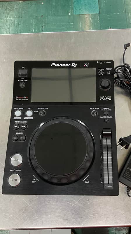 Pioneer XDJ-700 rekordbox DJ Digital Deck 2010s - Black image 1