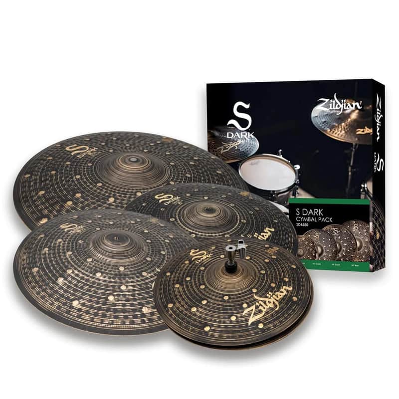 Zildjian SD4680 S Dark 14/16/18/20 Cymbal Pack image 1