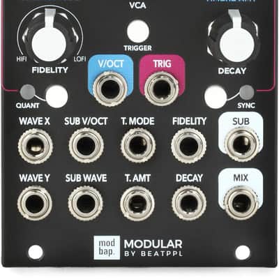 Modbap Modular Osiris Bi-fidelity Wavetable Oscillator Eurorack Module image 1