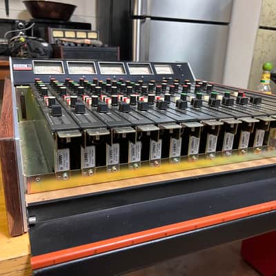 Teac tascam Model 5 1978 vintage analog mixer side cart mixing console Yamaha pm1000 sound workshop image 4