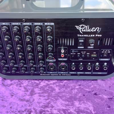 Falken Traveller PRO * battery-powered acoustic amplifier with an average battery life of 8 hours * six independent channels + chourus and reverb * with backpack image 3